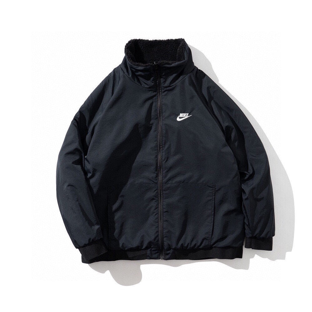 Jaqueta Nk Fleece Big Swoosh Reversível