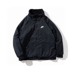Jaqueta Nike Fleece Big Swoosh (reversível)