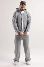 Conjunto de Moletom Cinza