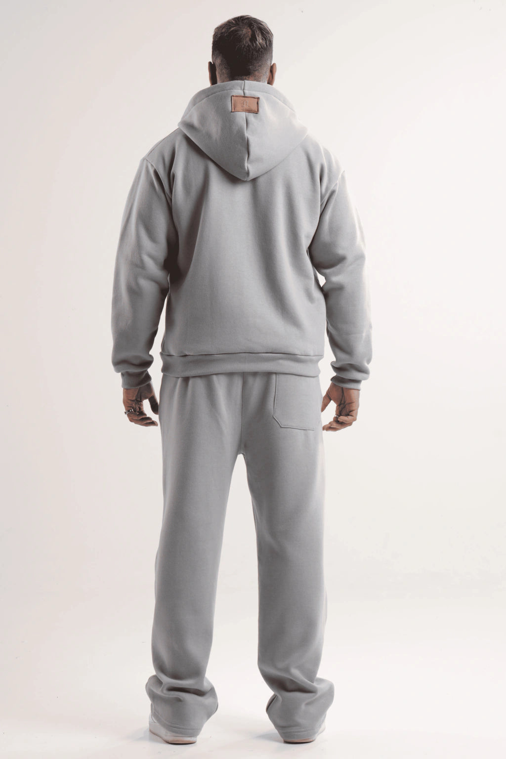 Conjunto de Moletom Cinza