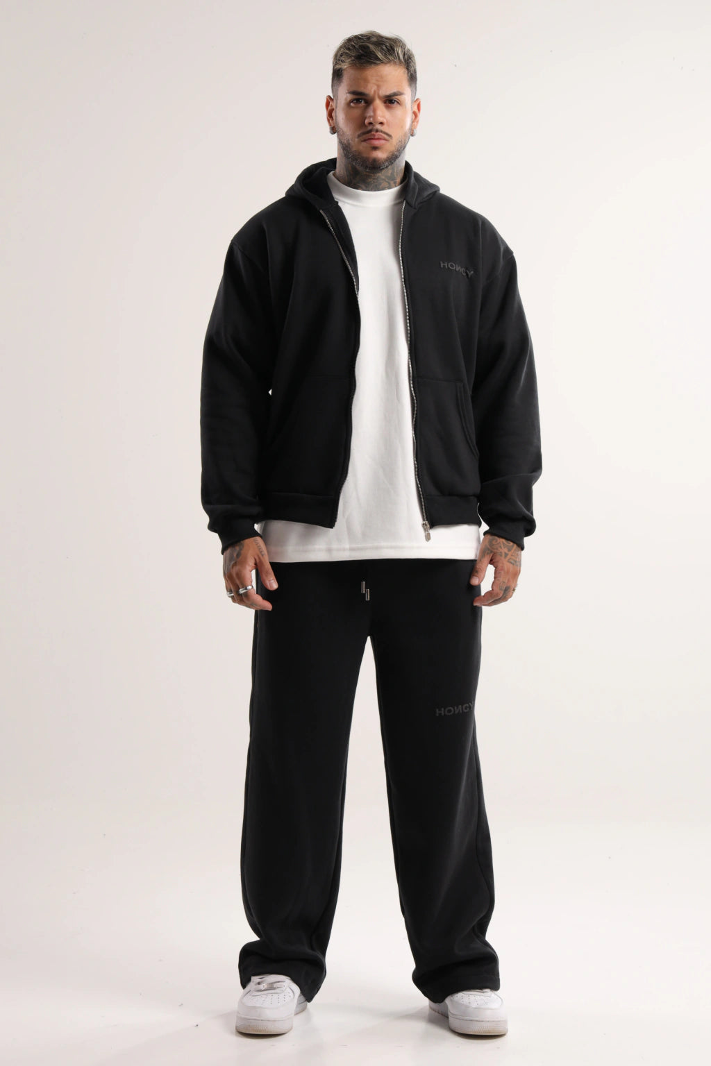 Conjunto de Moletom Preto