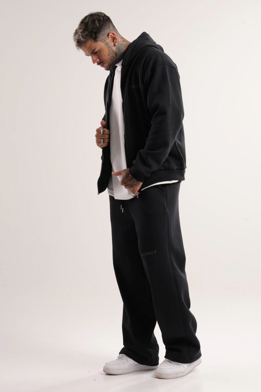 Conjunto de Moletom Preto