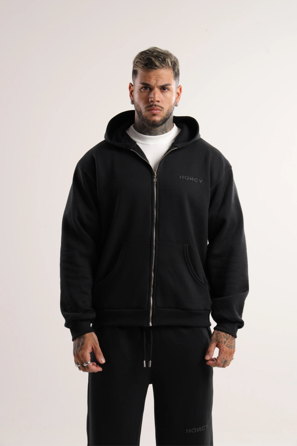 Conjunto de Moletom Preto