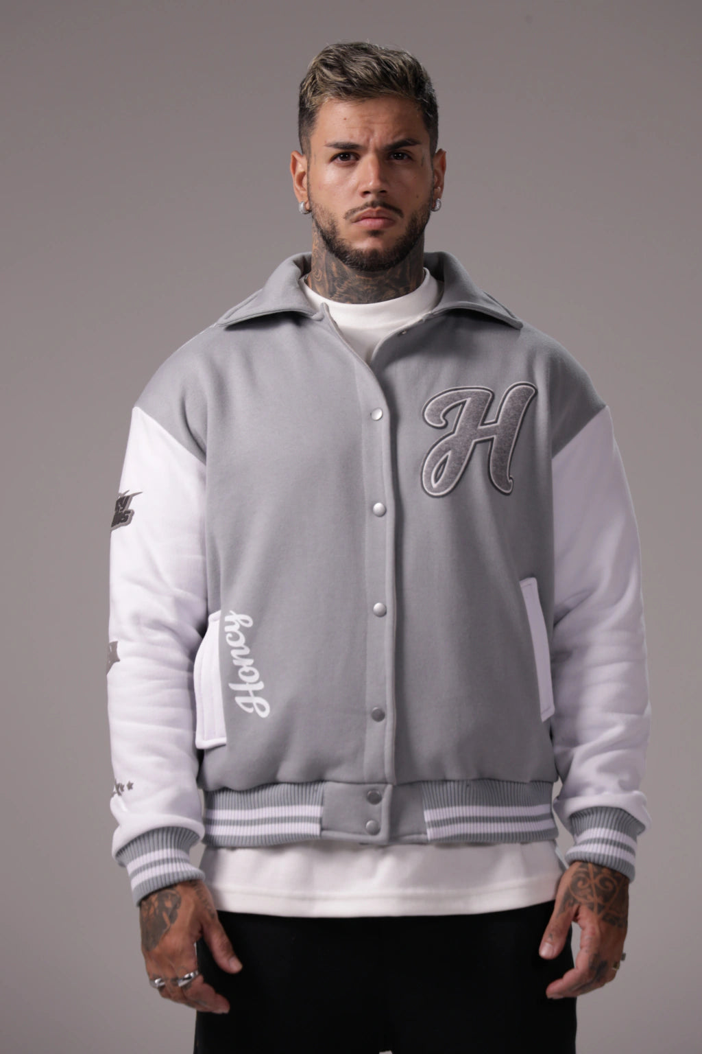 Jacket Varsity Grey