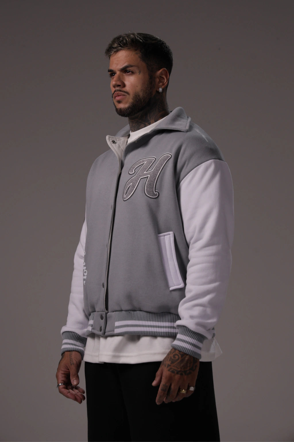 Jacket Varsity Grey