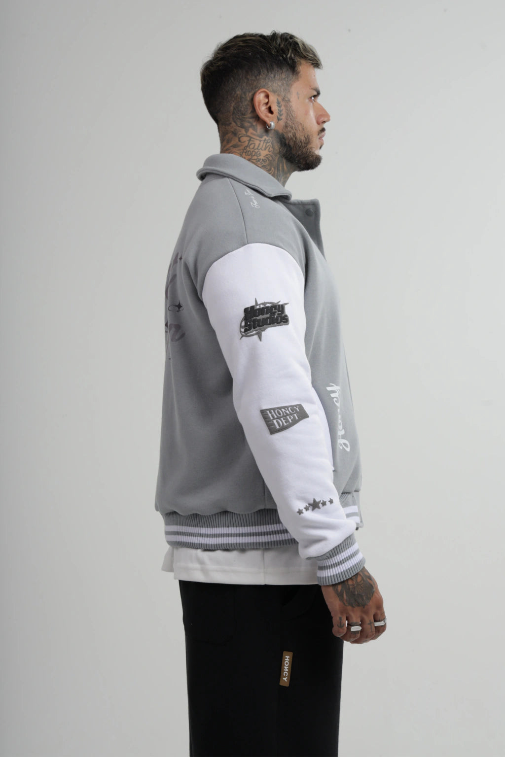 Jacket Varsity Grey