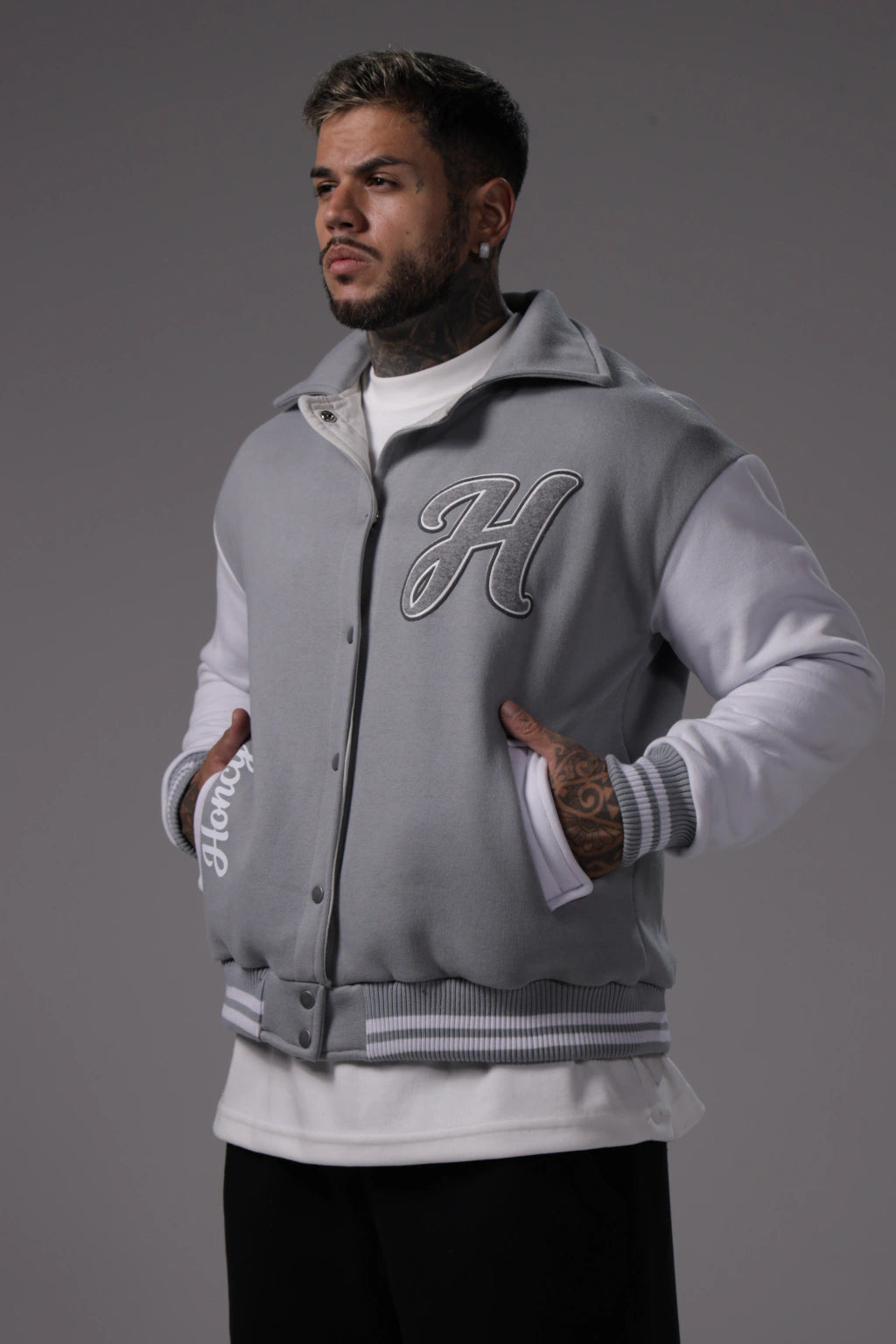 Jacket Varsity Grey