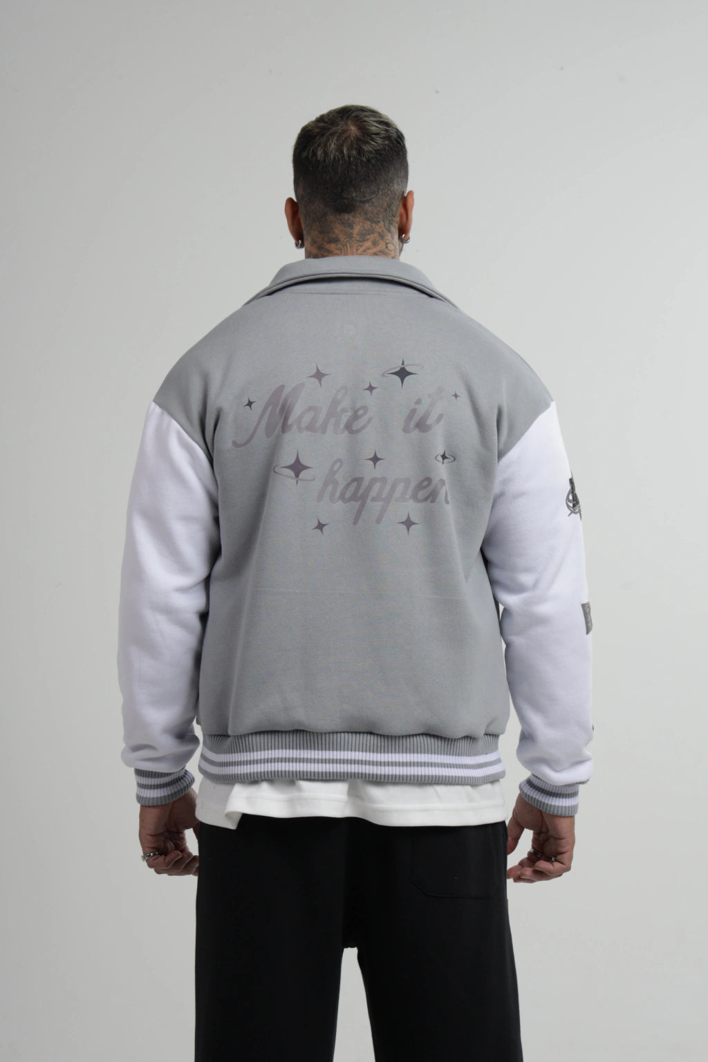 Jacket Varsity Grey