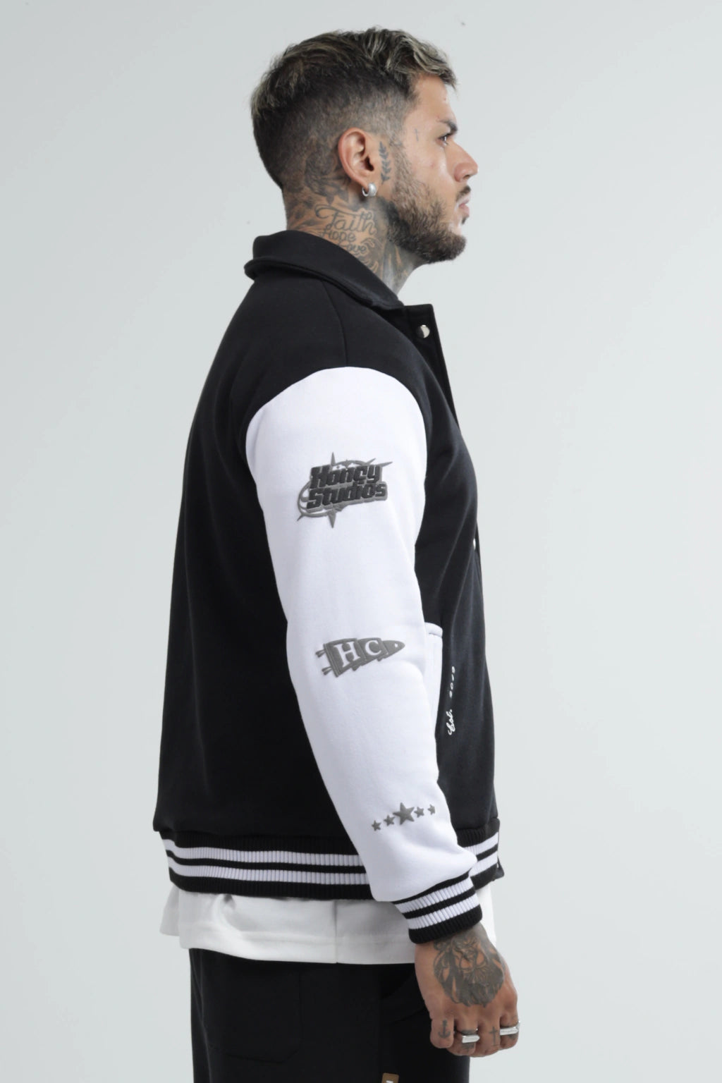 Jacket Varsity Black