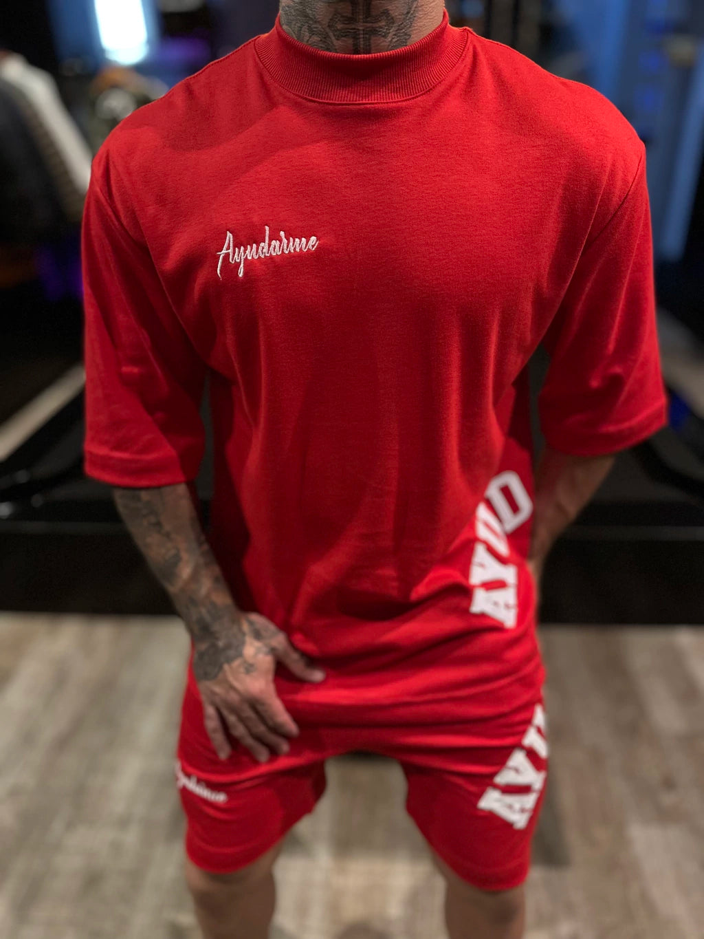 CONJUNTO OVER NATALINO RED