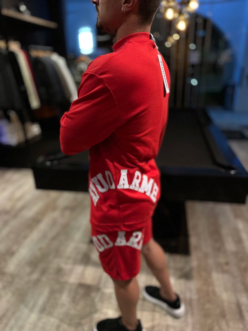CONJUNTO OVER NATALINO RED