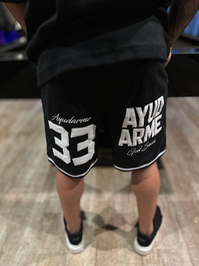 CONJUNTO OVER AYU 33 BLACK/WHITE