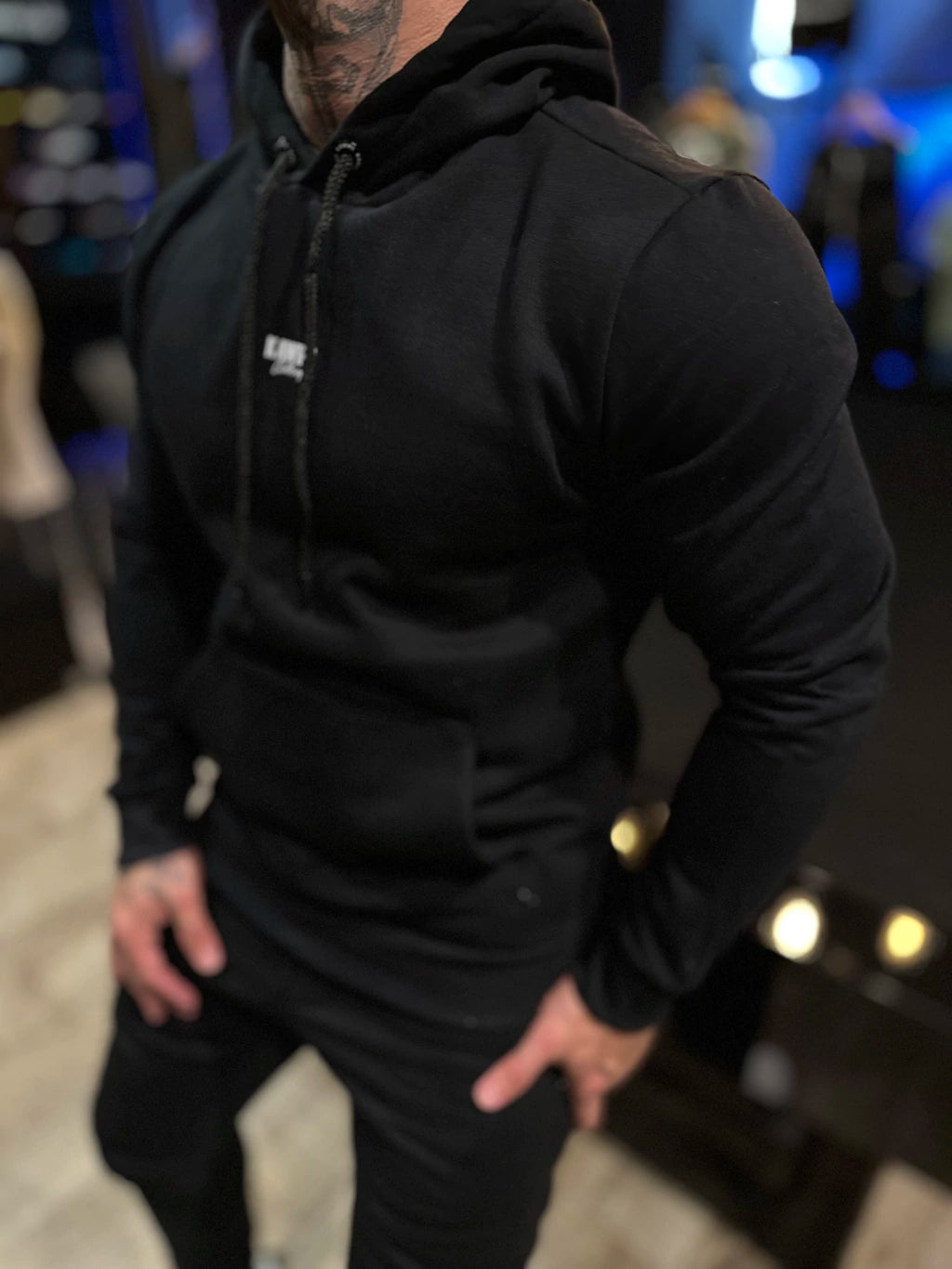 CONJUNTO MOLETOM KW BASIC PRETO