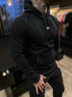 CONJUNTO MOLETOM KW BASIC PRETO