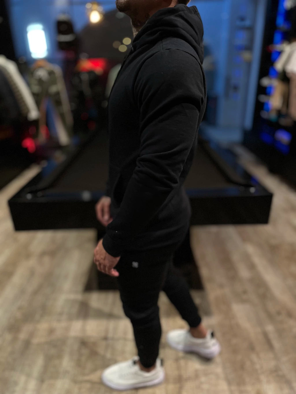 CONJUNTO MOLETOM KW BASIC PRETO
