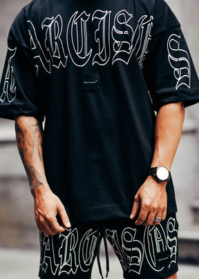 CONJUNTO OVERSIZED GOTHIC - PRETA