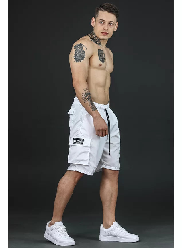 Shorts Cargo White Summer