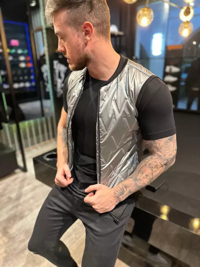 COLETE BOMBER REFLETIVO LOST